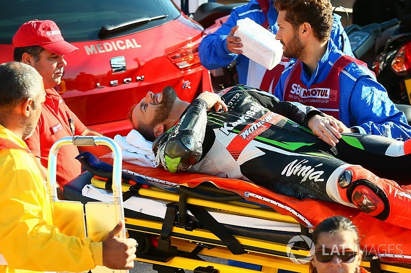 Frattura alla mano per Sykes: salterà il resto del weekend di Portimao