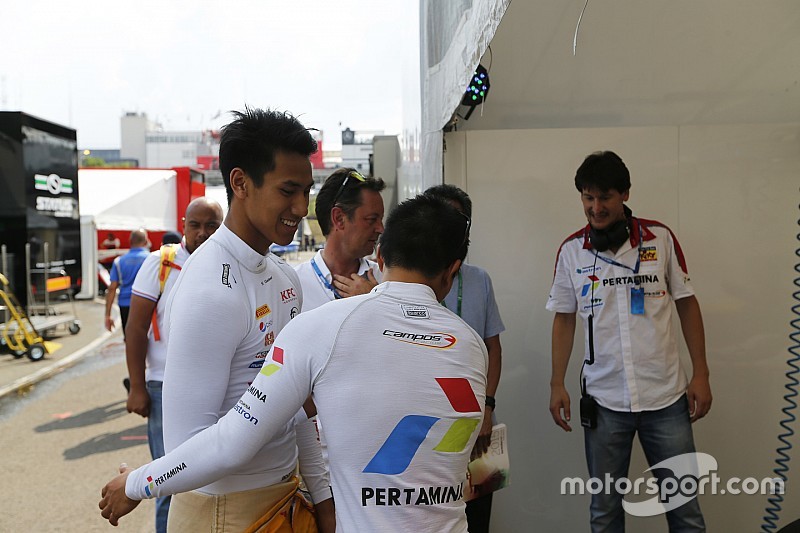 Sean Gelael komentari dukungan Pertamina terhadap Rio Haryanto di F1