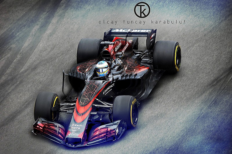 2017 McLaren-Honda fantezi tasarım