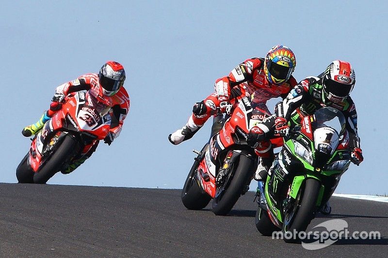 Jonathan Rea, Kawasaki Racing, Chaz Davies, Ducati Team