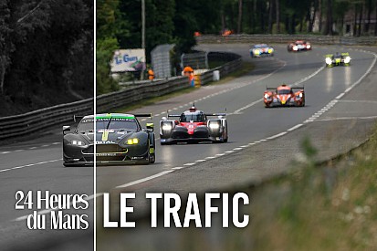 Dans la peau d'un pilote : le trafic au Mans