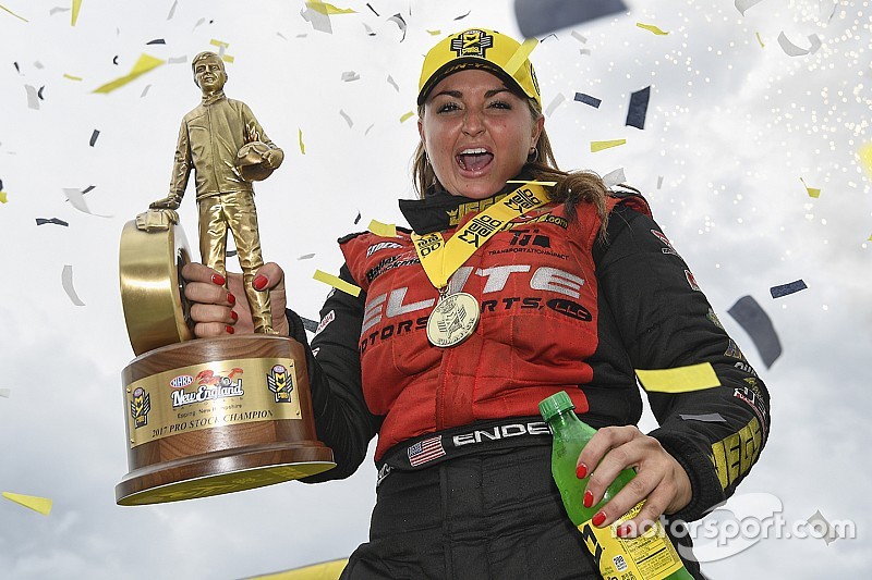 Welcome back to Victory Lane, Erica Enders