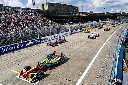 La grille de départ de la deuxième course à Berlin