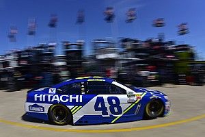 Johnson tops final practice in Texas as more drivers find the wall