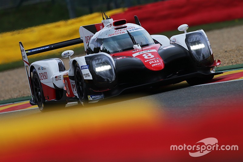 WEC 2017 in Spa: Toyota dominiert Training – wie erwartet