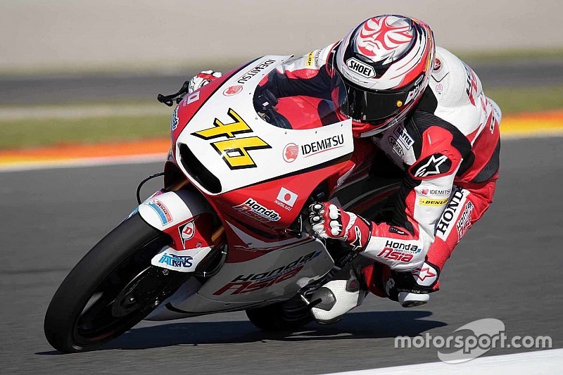 【Moto3】尾野「フィーリングは悪くない。まだまだ上位を狙えそうな手応え」:バレンシア初日