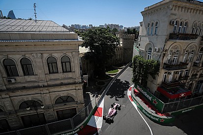 Azerbaijan GP: Starting grid in pictures