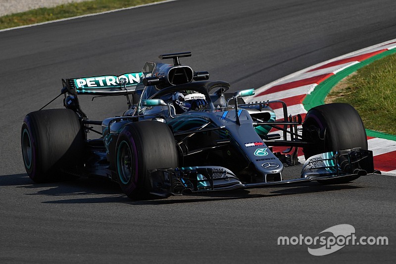 Test Barcellona, Giorno 2, Ore 11: Giovinazzi alle spalle di Bottas