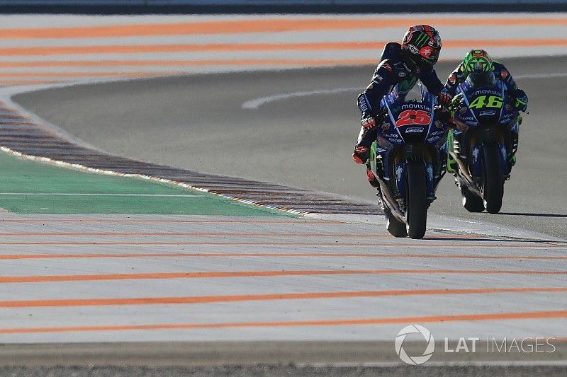 Viñales: "Pensaba que tener a Rossi de compañero sería más complicado"