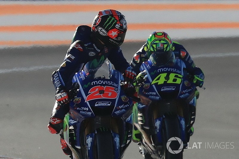 Vinales: "Pensavo fosse più complicato avere Rossi come compagno"