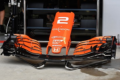 McLaren: l'ultimo flap dell'ala anteriore è più scarico