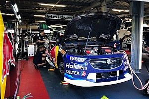 Crashed Whincup car ready after 4am repair job