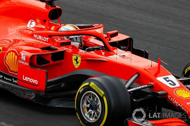 Tes Barcelona: Vettel bawa Ferrari ke puncak hari kedua