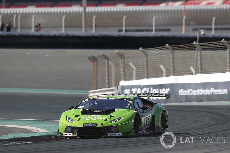 Mirko Bortolotti puts GRT Grasser Racing Team Lamborghini on pole for 24H DUBAI