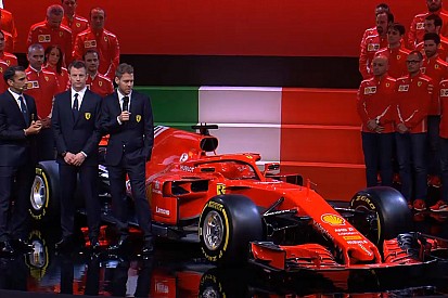 Ferrari desvela el SF71H, con el rojo como protagonista
