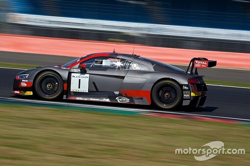 Dries Vanthoor e l'Audi del WRT subito in testa nelle Libere di Barcellona
