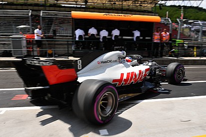 A Haas nagyon gyors volt Grosjeannal délután a Hungaroringen