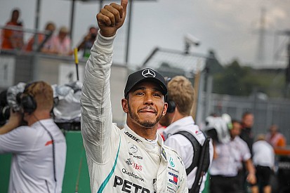 Hamilton: Pole a "shock" after trailing Ferrari in practice