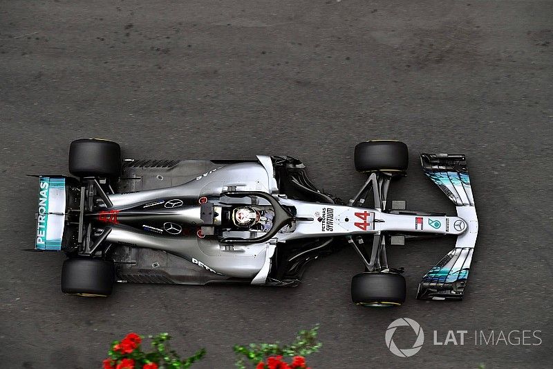 Mercedes cambió el monoplaza del viernes al sábado en Bakú