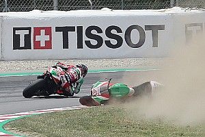 GALERI: Aksi sesi balapan MotoGP Catalunya