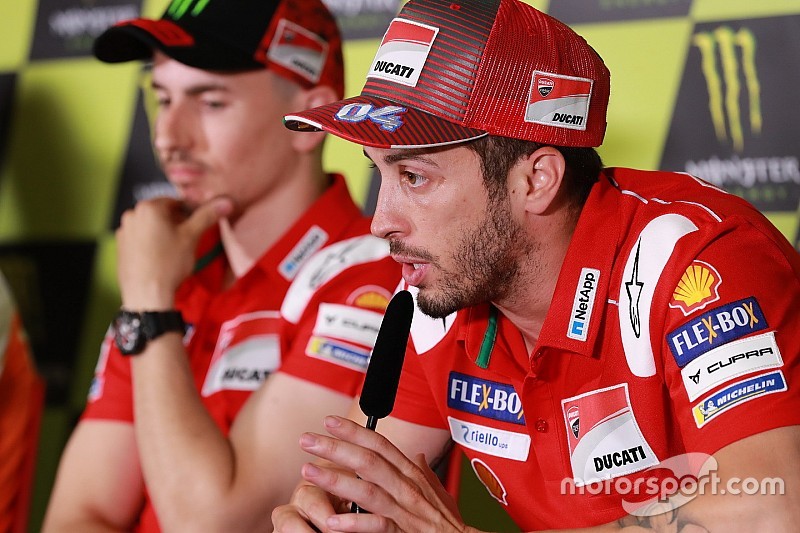 Descarta Dovizioso que Ducati favorezca a Lorenzo