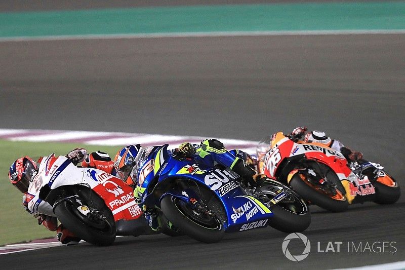 Alex Rins, Team Suzuki MotoGP, Danilo Petrucci, Pramac Racing, Dani Pedrosa, Repsol Honda Team