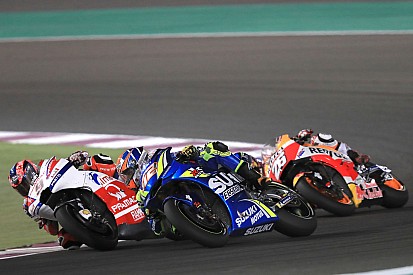 Suzuki: Alex Rins bis zum Sturz in Spitzengruppe dabei