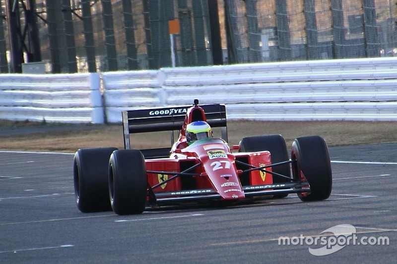 鈴鹿ファン感にフェラーリ640が初登場、往年のV12サウンドを響かせる