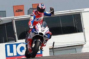 Petrucci: "La Ducati va bene, ma se non ti chiami Marquez 30 giri sono tanti a causa del degrado gomme..."
