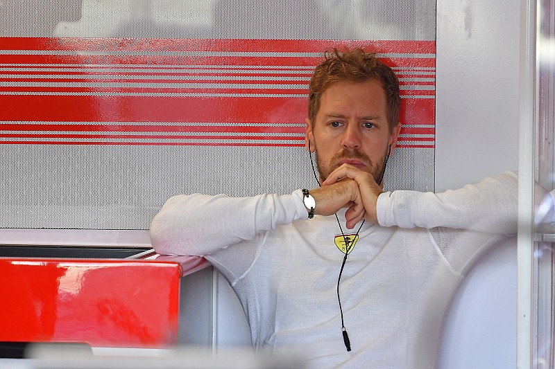 Vettel temió perderse la clasificación por su dolor de cuello