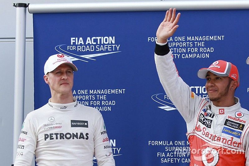 Hamilton bate otra marca de Schumacher