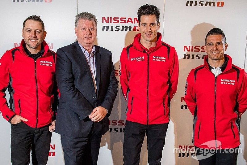 Todd Kelly, Nissan Motorsport, Richard Emery, Nissan Australia Managing Director & CEO, Rick Kelly, Nissan Motorsport and Michael Caruso, Nissan Motorsport