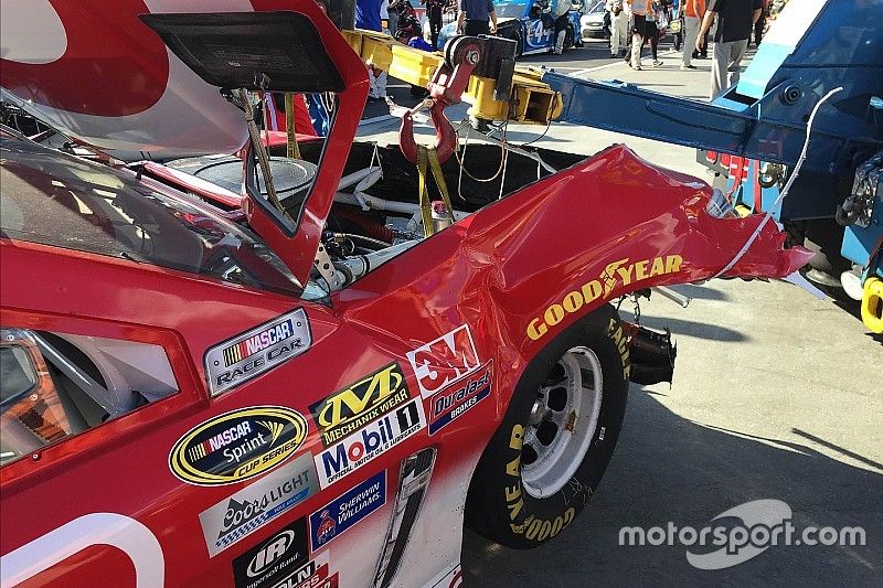Larson calls Allmendinger incident "flat out stupid," sends a warning