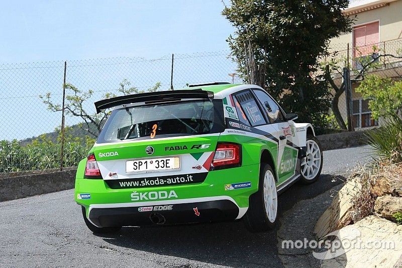 Umberto Scandola e Guido d'Amore, Skoda Fabia R5, Skoda Motorsport Italia