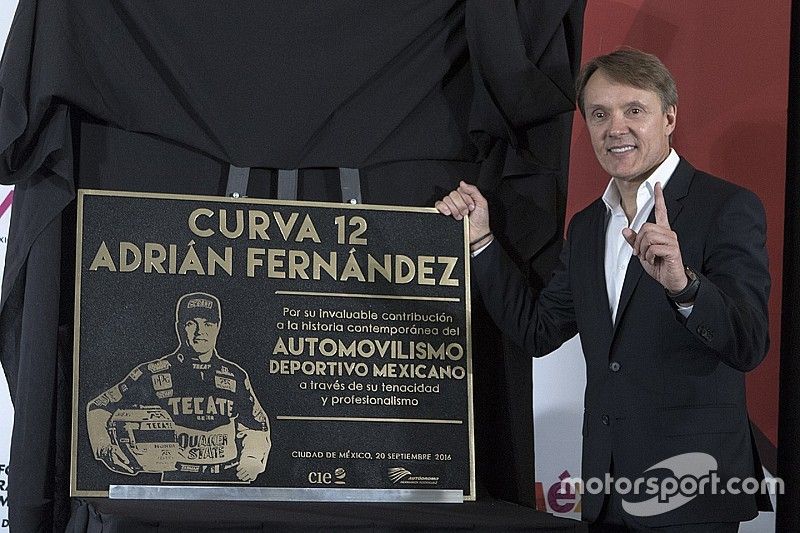 Adrián Fernández ya tiene su curva