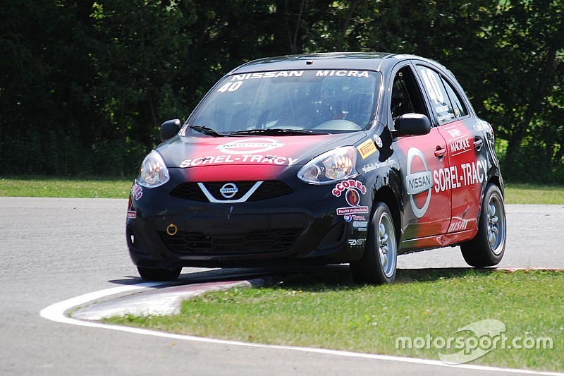 King and Bédard share victories in the Nissan Micra Cup