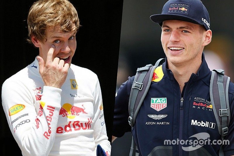 Sebastian Vettel vs Max Verstappen