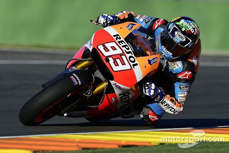 Galería: cuando Álex Márquez ya probó la Honda de MotoGP