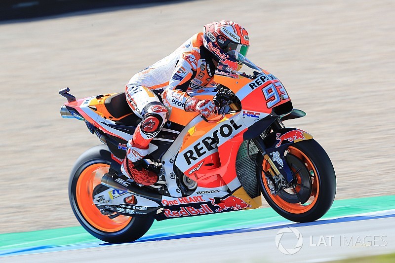 EL1 - Márquez donne le ton, les Yamaha tentent de suivre