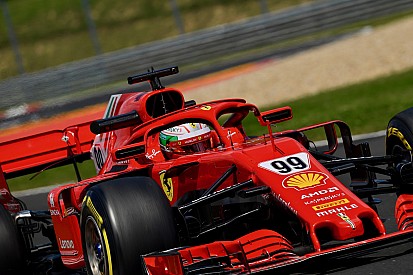 Giovinazzi estime que la Ferrari s'est "considérablement améliorée"