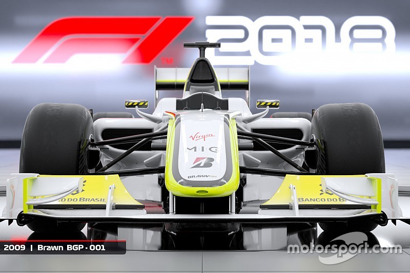 В игре F1 2018 появится чемпионская машина Brawn