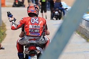 Dovizioso: "La culpa del accidente la han tenido Lorenzo y Pedrosa"