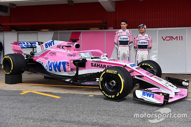 Formel 1 2018: Force India zeigt den VJM11 für die Formel 1 2018