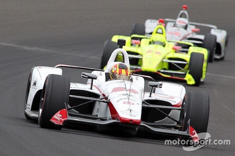 Servia on passing 46 cars in the Indy 500: “I was on fire!”