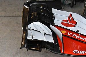 Ferrari: modificata anche l'ala anteriore di Vettel con un... ricciolo