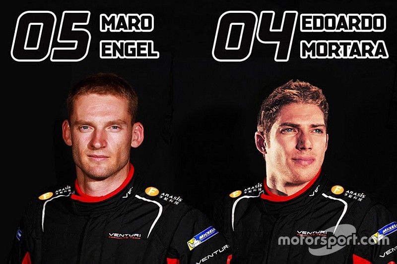 Maro Engel ed Edoardo Mortara, Venturi