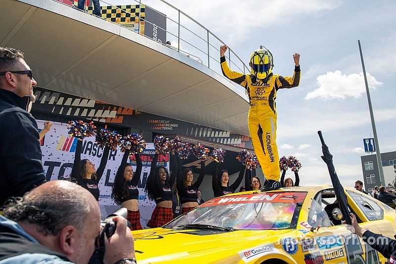 Alon Day scores NASCAR Euro Series win in season opener