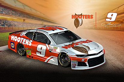 Hooters revela el diseño del auto de Chase Elliott para 2018