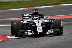 Bottas terminó al frente el test de la F1 en Barcelona