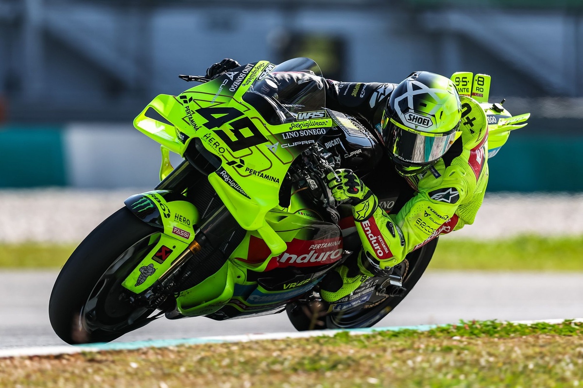 MotoGP | Di Giannantonio sorride: "Sono nel posto giusto e nel momento giusto"